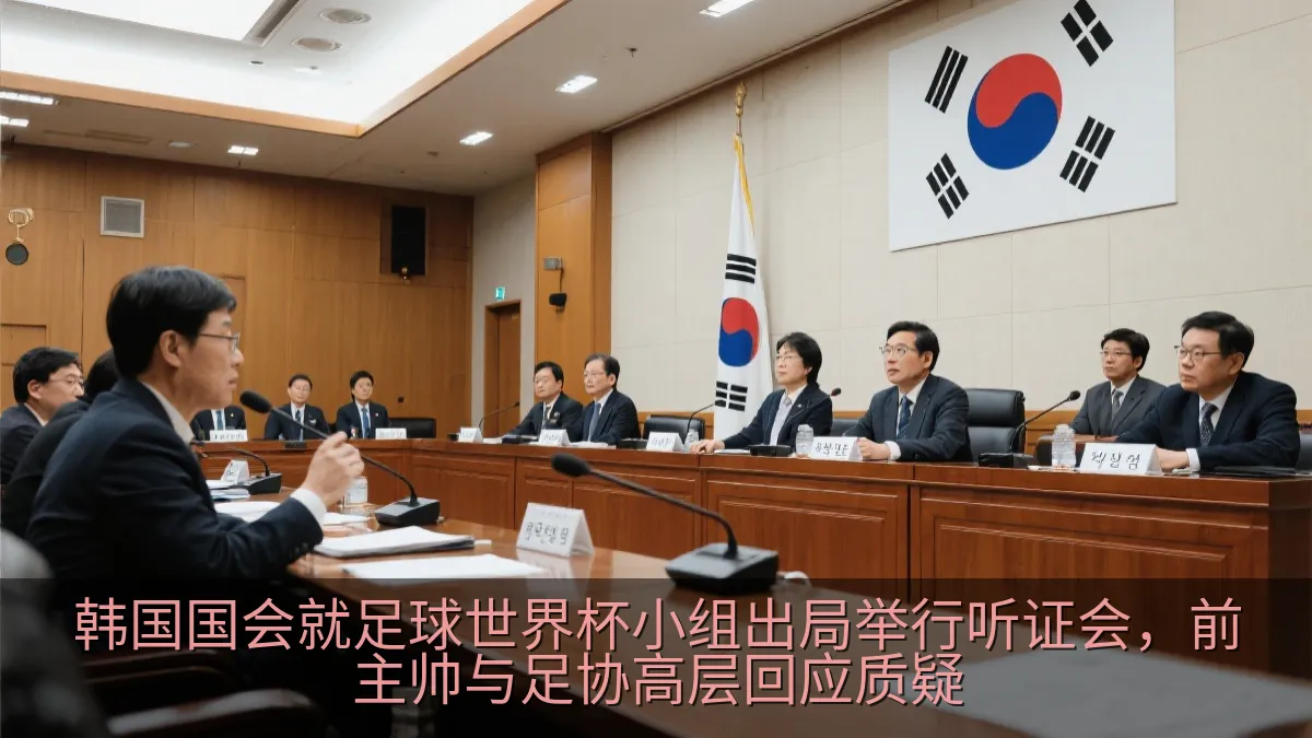 韩国国会就足球世界杯小组出局举行听证会，前主帅与足协高层回应质疑